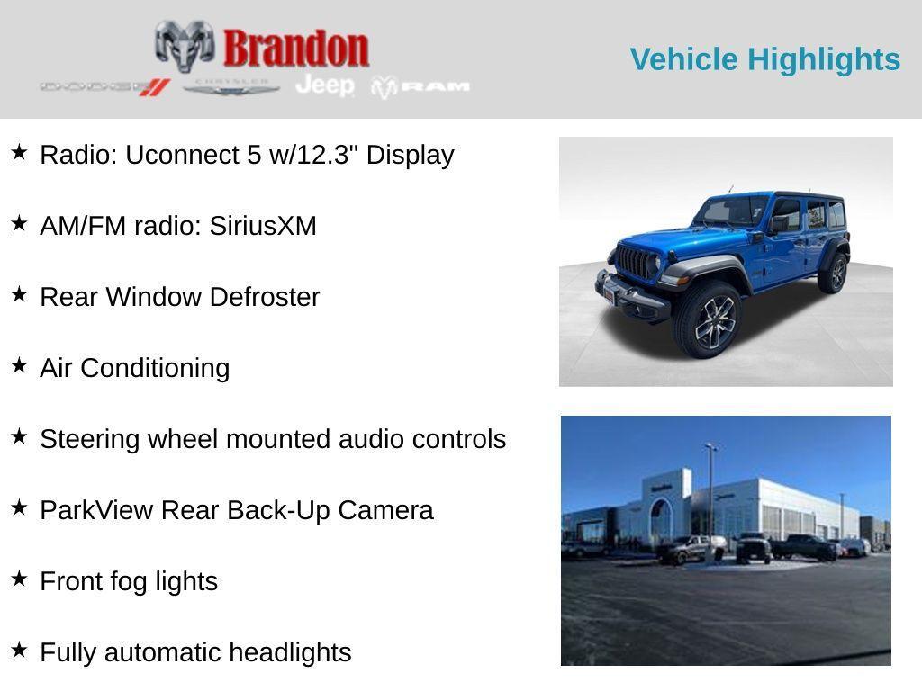 new 2025 Jeep Wrangler 4xe car, priced at $46,527