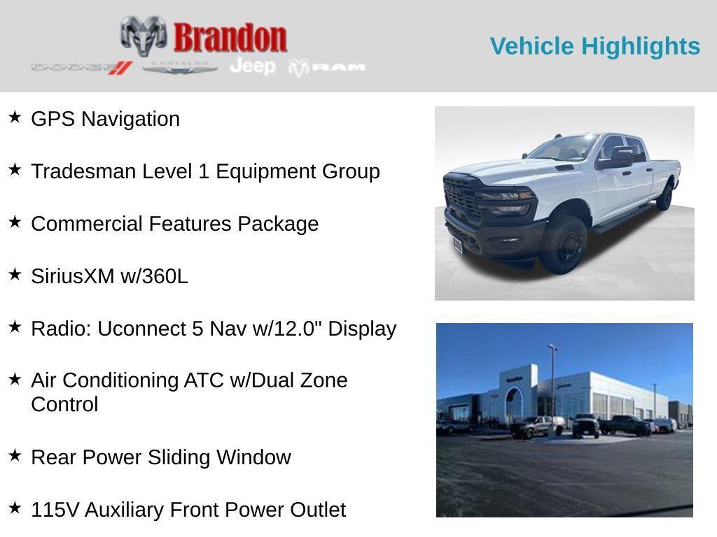 new 2026 Ram 2500 car, priced at $55,190