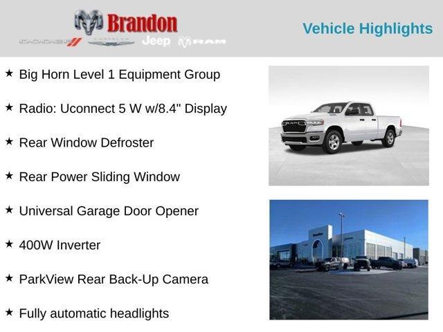 new 2025 Ram 1500 car, priced at $44,008