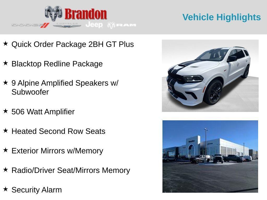 new 2025 Dodge Durango car, priced at $46,961