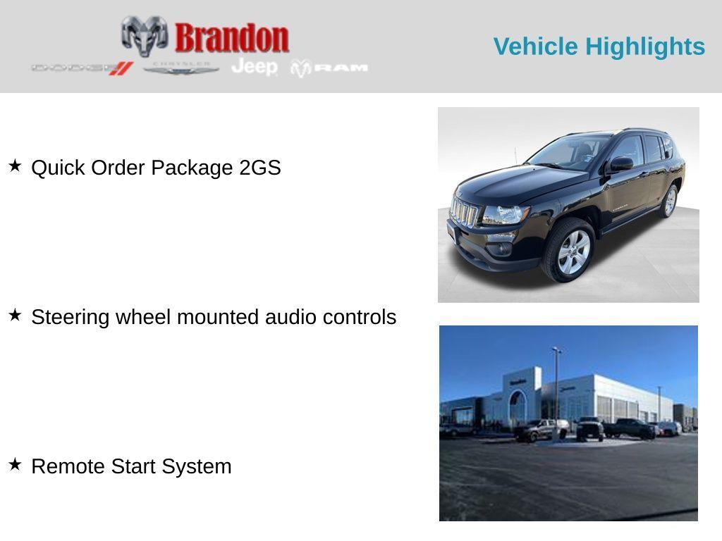 used 2017 Jeep Compass car, priced at $9,445