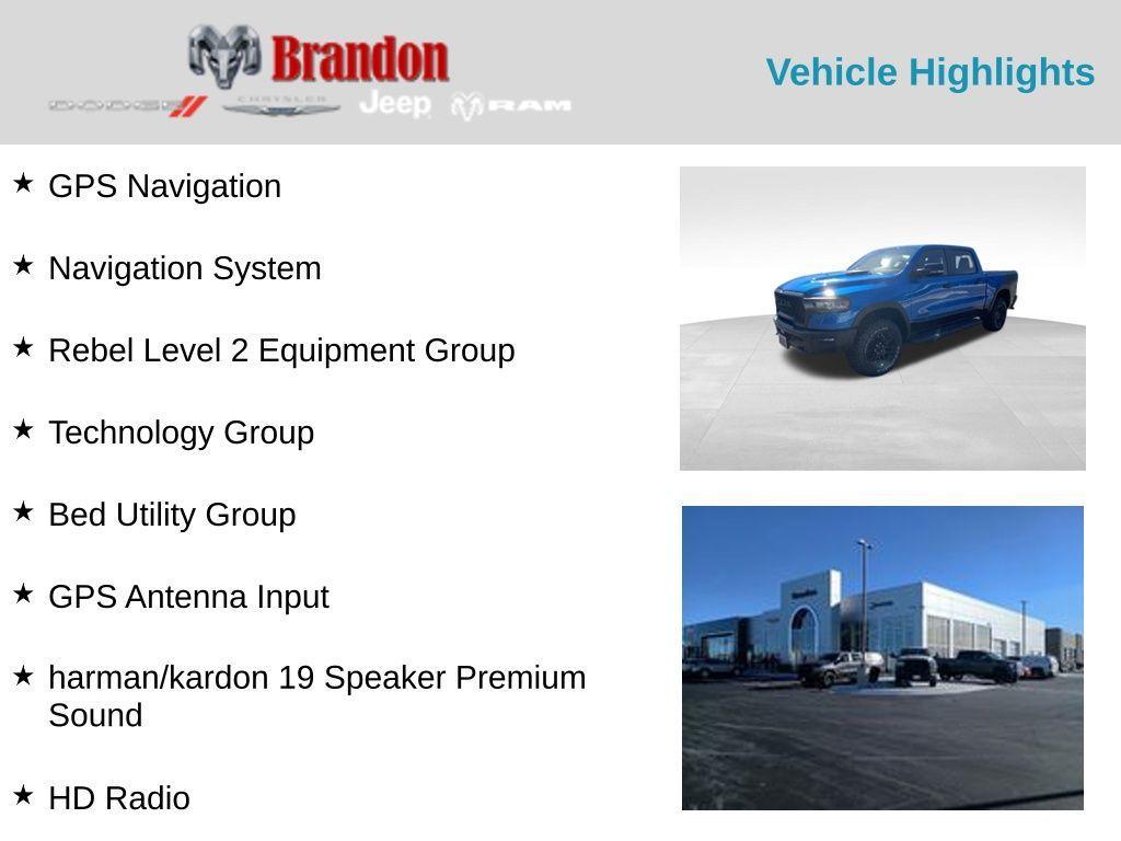 new 2025 Ram 1500 car, priced at $62,175