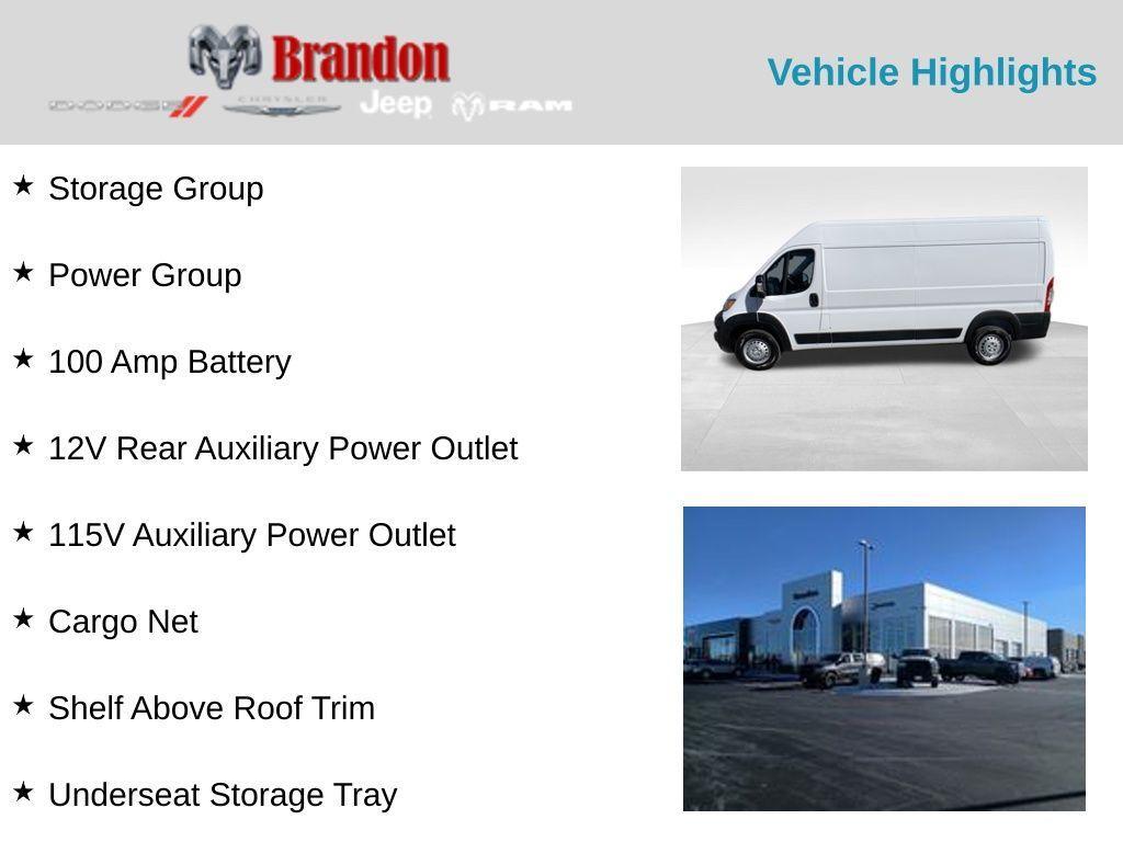 new 2026 Ram ProMaster 2500 car, priced at $47,795