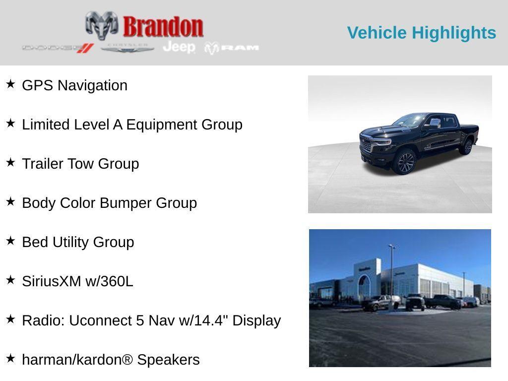 new 2025 Ram 1500 car, priced at $73,814