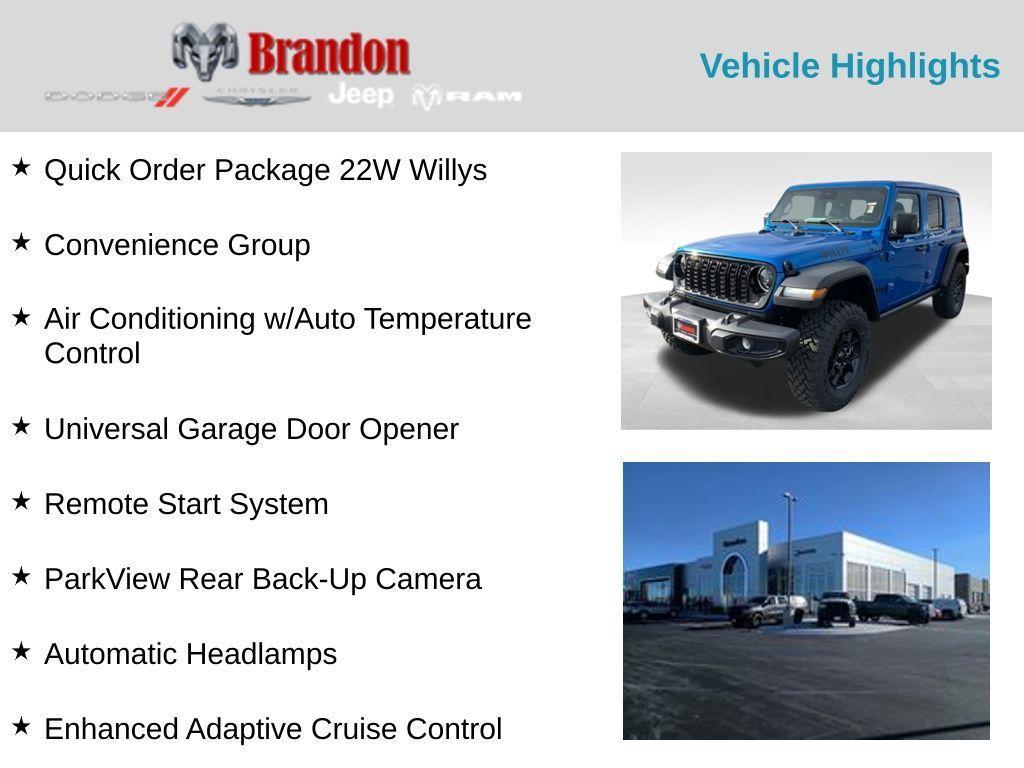 new 2025 Jeep Wrangler car, priced at $48,509