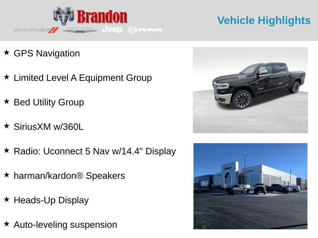 new 2025 Ram 1500 car, priced at $75,296