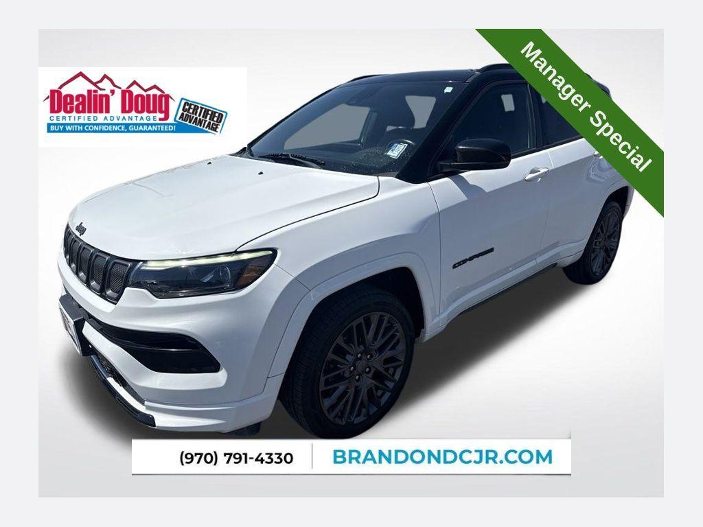 used 2022 Jeep Compass car, priced at $24,707