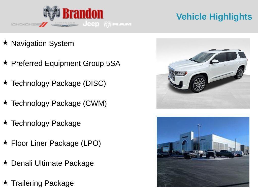 used 2020 GMC Acadia car, priced at $28,996