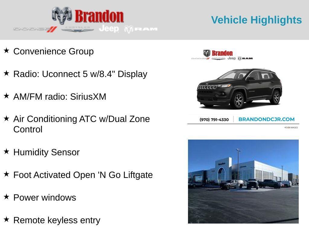 new 2025 Jeep Compass car, priced at $29,712