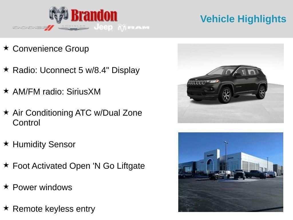 new 2025 Jeep Compass car, priced at $31,712