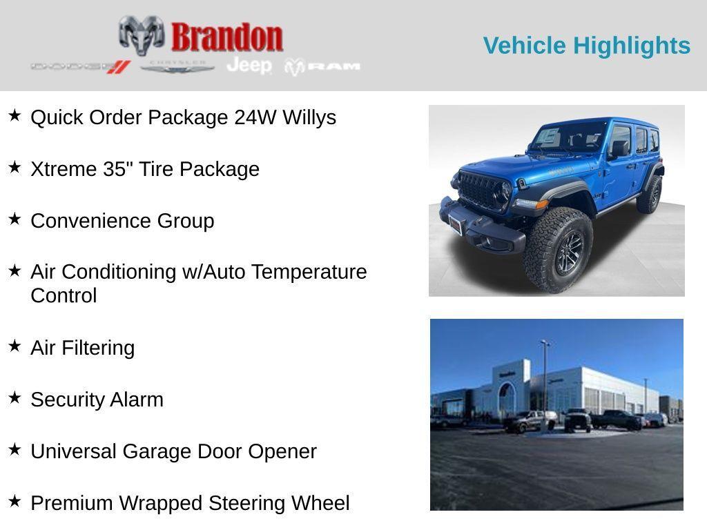 new 2025 Jeep Wrangler car, priced at $57,470