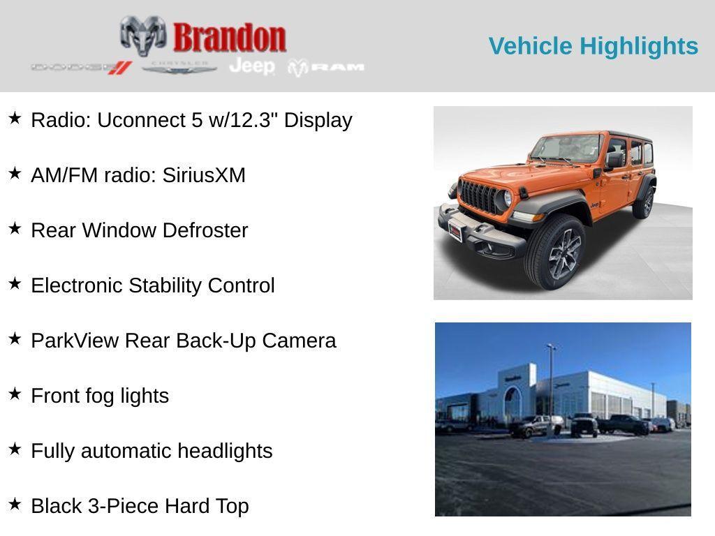 new 2025 Jeep Wrangler 4xe car, priced at $47,546