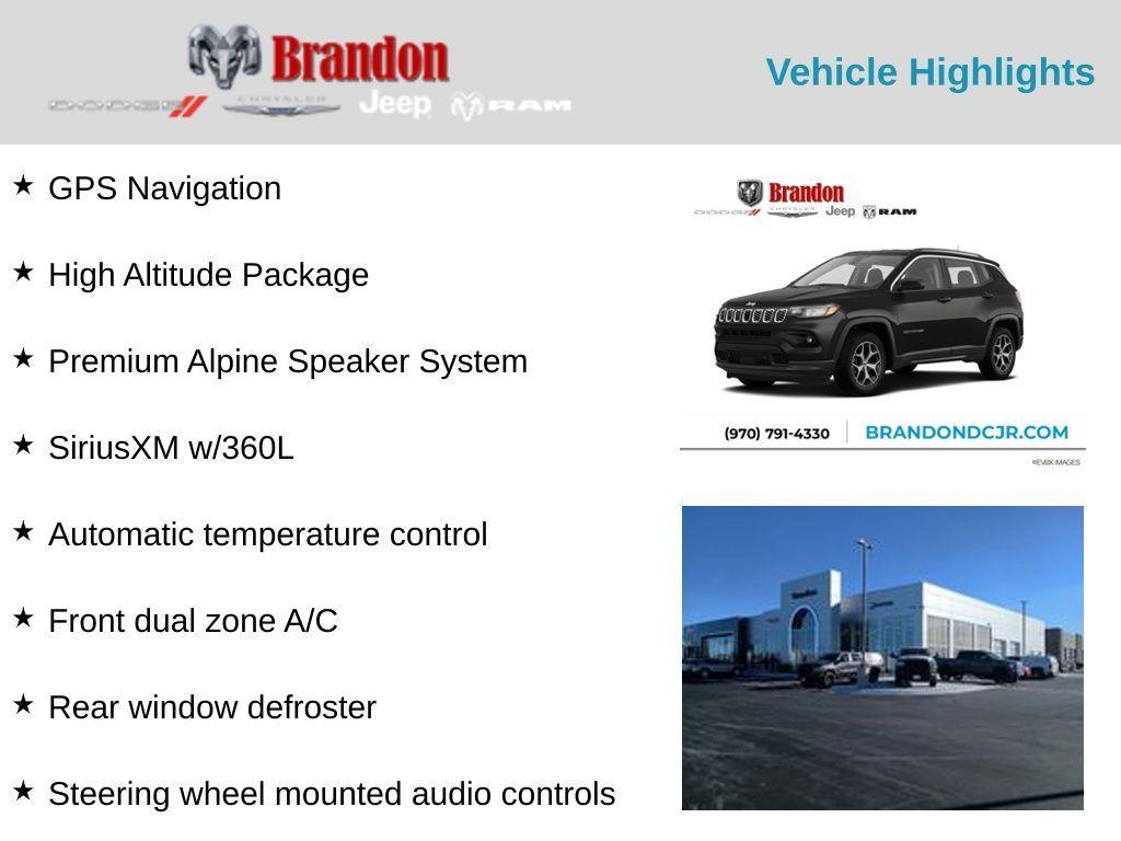 new 2025 Jeep Compass car, priced at $33,836