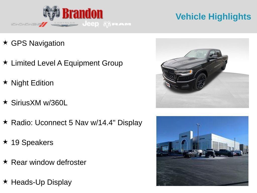 new 2025 Ram 1500 car, priced at $81,945