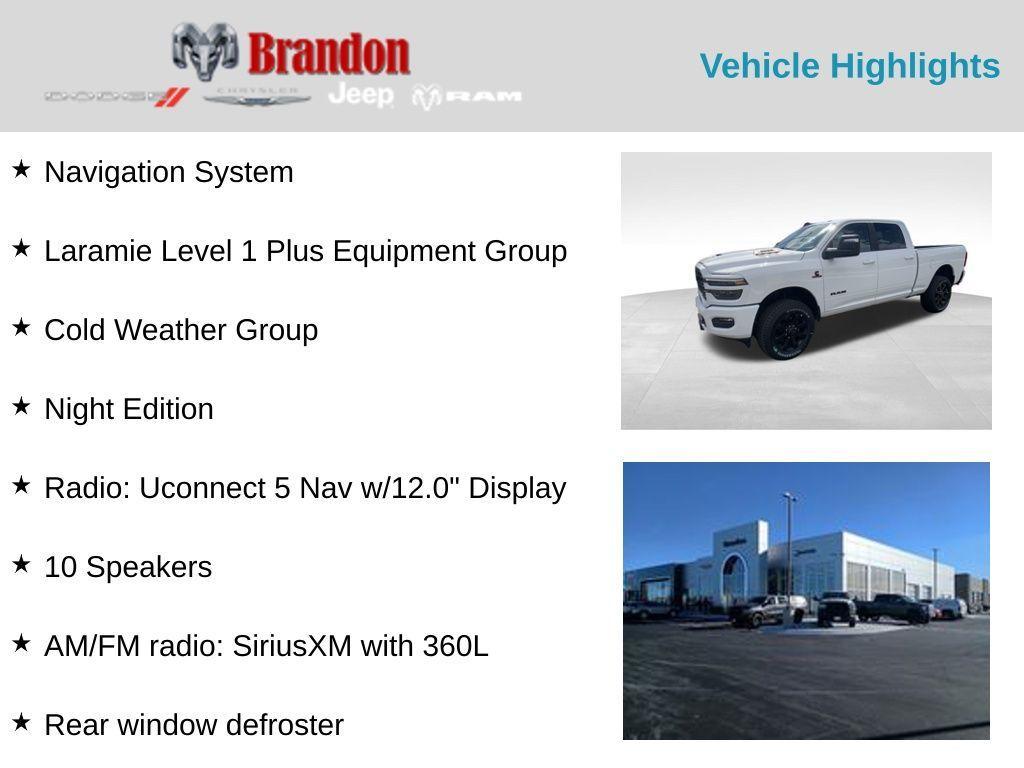 new 2025 Ram 2500 car, priced at $78,730
