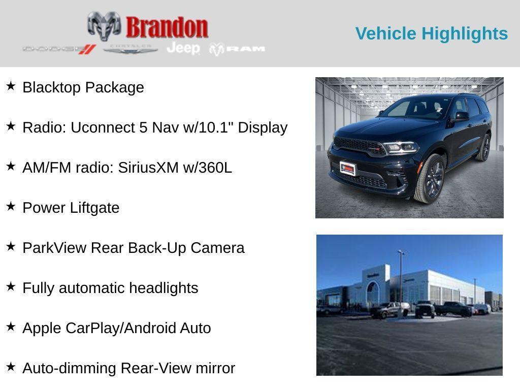 new 2025 Dodge Durango car, priced at $41,232