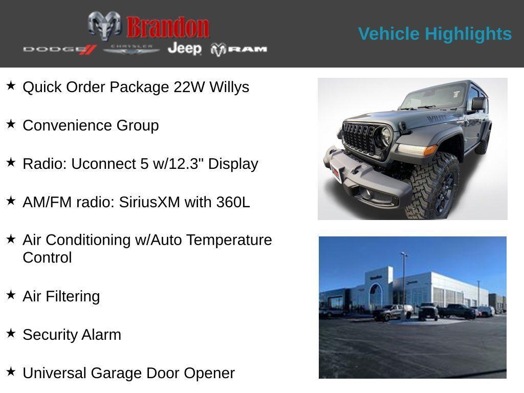 new 2026 Jeep Wrangler car, priced at $48,557