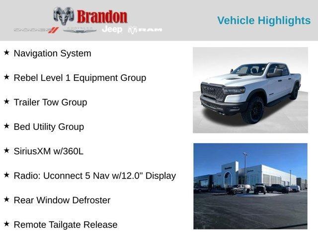 new 2025 Ram 1500 car, priced at $57,521