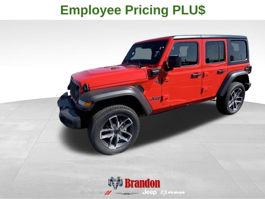 new 2025 Jeep Wrangler 4xe car, priced at $50,614