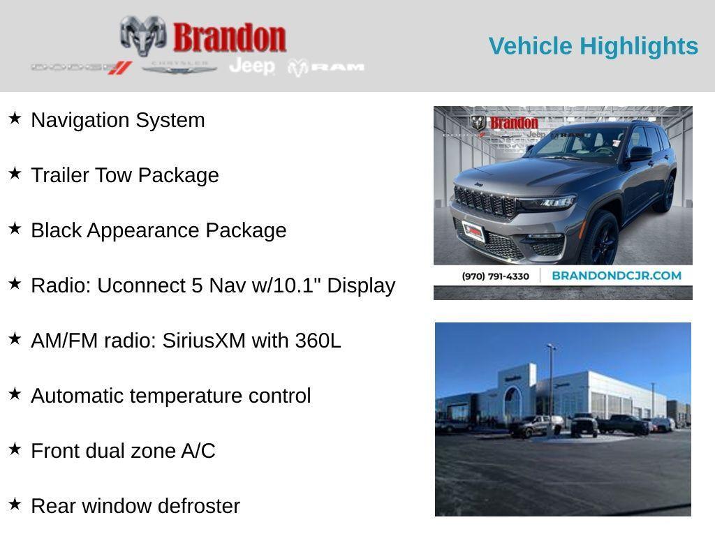 new 2025 Jeep Grand Cherokee car, priced at $45,758
