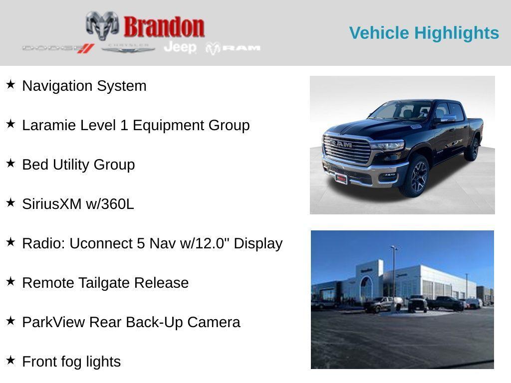 new 2025 Ram 1500 car, priced at $55,238