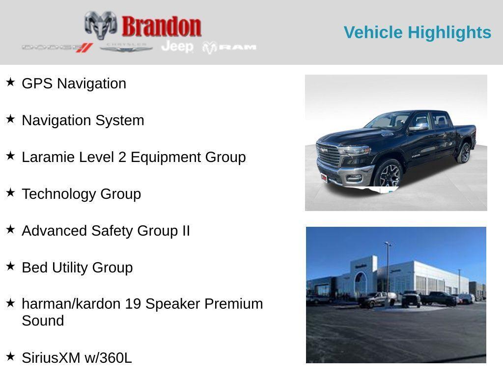 new 2025 Ram 1500 car, priced at $63,967