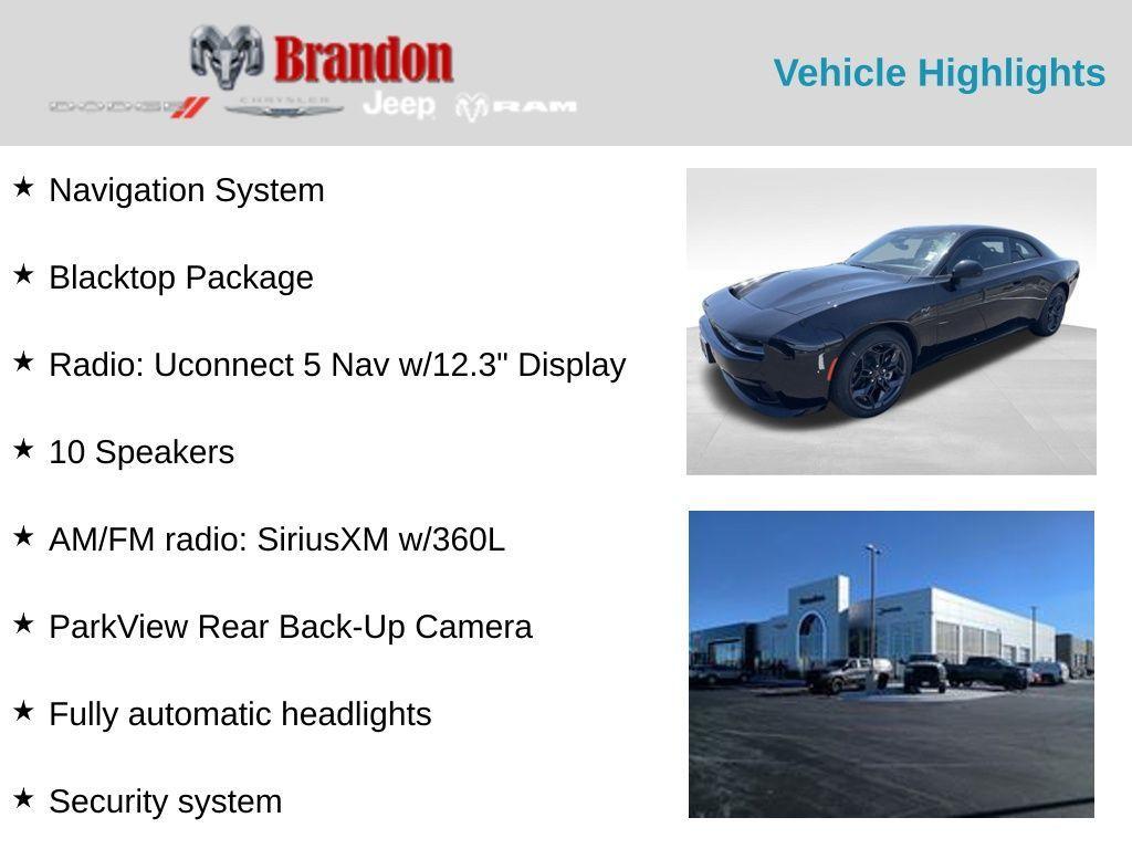new 2025 Dodge Charger Daytona car, priced at $45,478