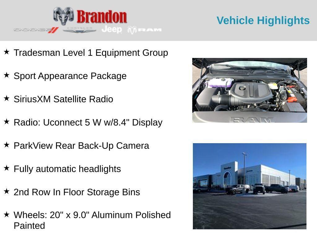 new 2025 Ram 1500 car, priced at $50,422