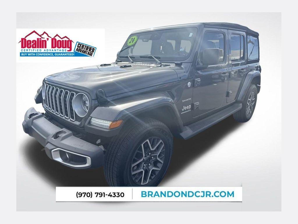 used 2024 Jeep Wrangler car, priced at $42,488
