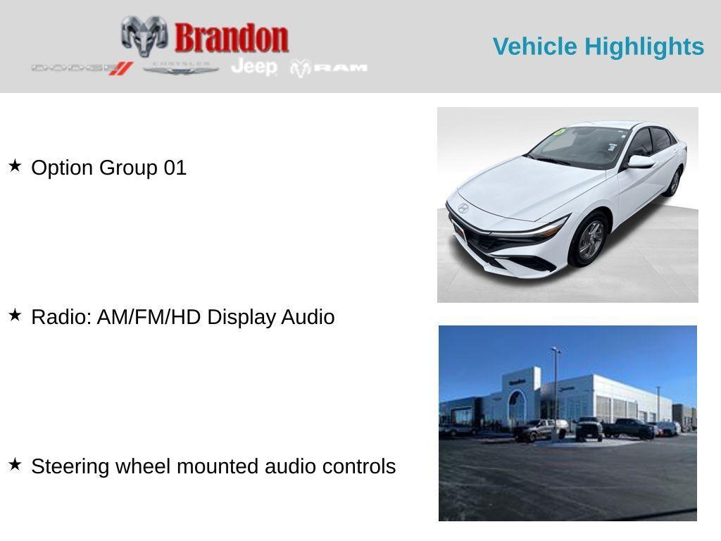 used 2025 Hyundai Elantra car, priced at $21,498