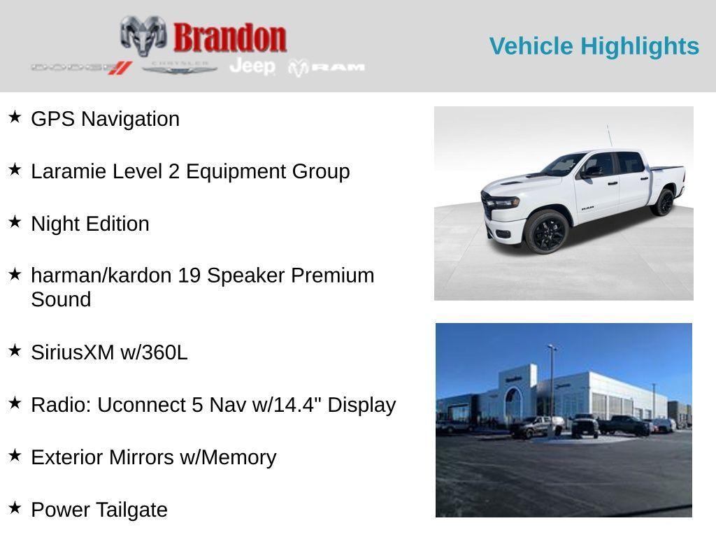 new 2025 Ram 1500 car, priced at $60,219