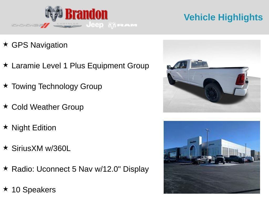 new 2025 Ram 3500 car, priced at $80,902