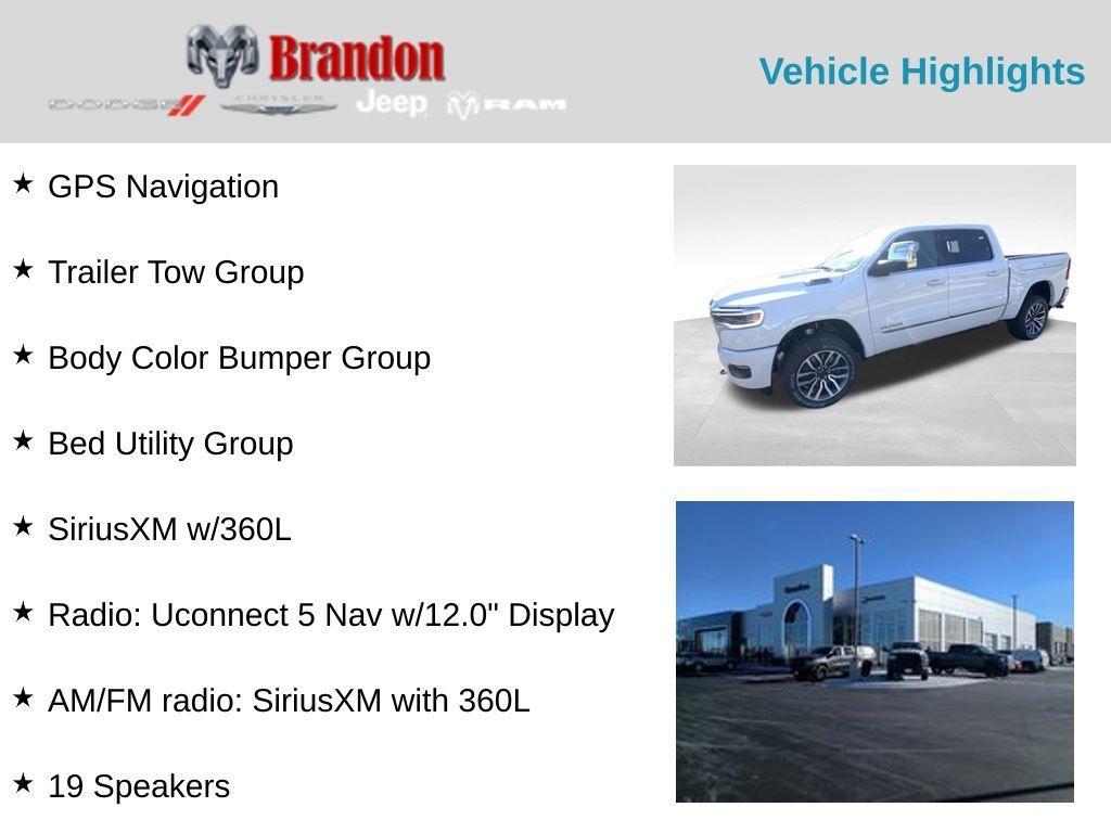 new 2025 Ram 1500 car, priced at $68,733