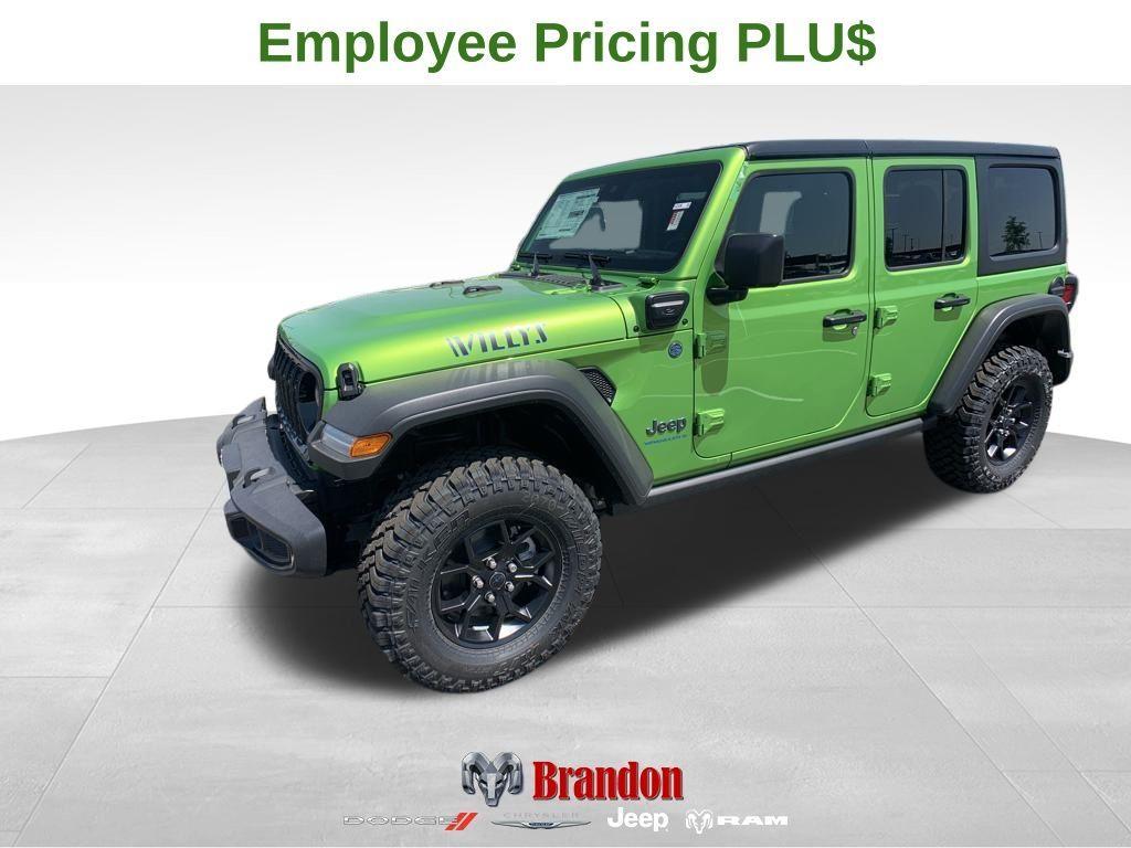new 2025 Jeep Wrangler 4xe car, priced at $54,020