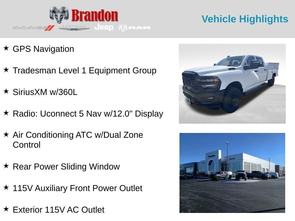 new 2025 Ram 3500 car, priced at $55,585