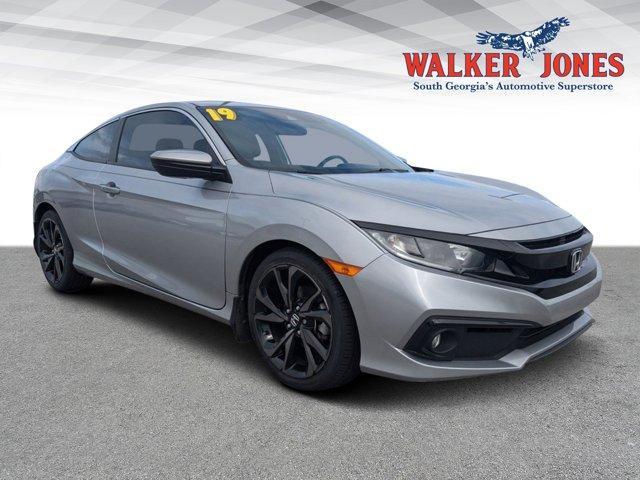 used 2019 Honda Civic car, priced at $21,050