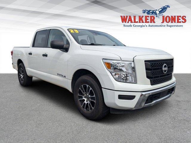 used 2023 Nissan Titan car, priced at $35,950