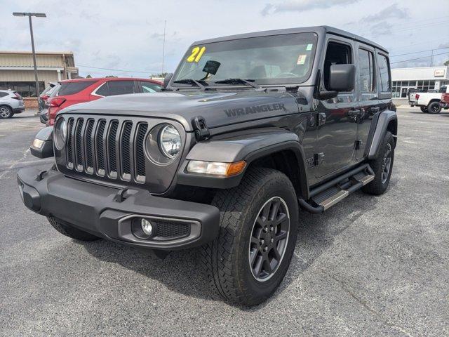 used 2021 Jeep Wrangler Unlimited car, priced at $33,997