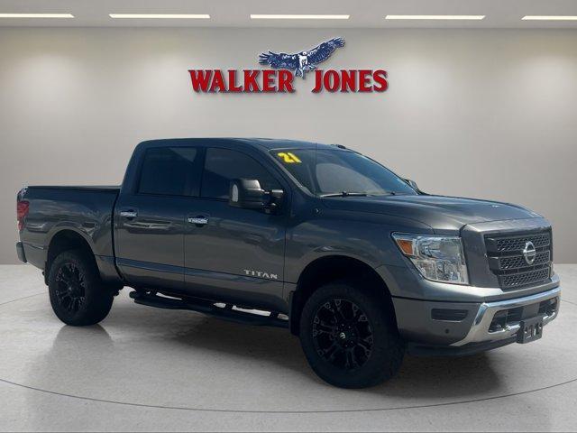 used 2021 Nissan Titan car, priced at $34,950