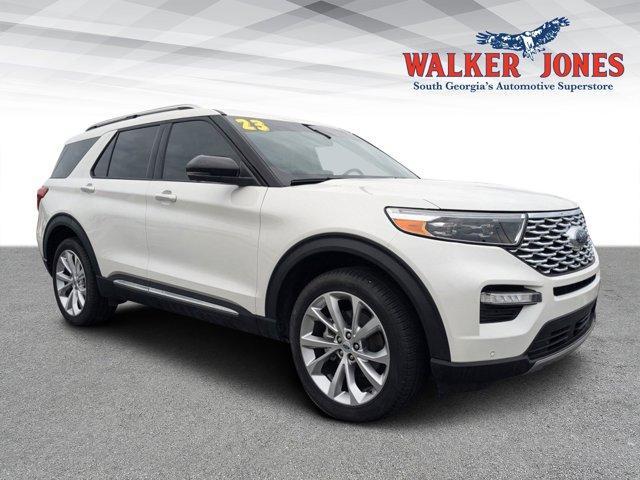 used 2023 Ford Explorer car, priced at $50,425