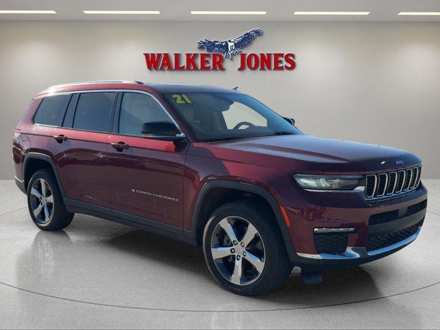 used 2021 Jeep Grand Cherokee L car, priced at $30,350