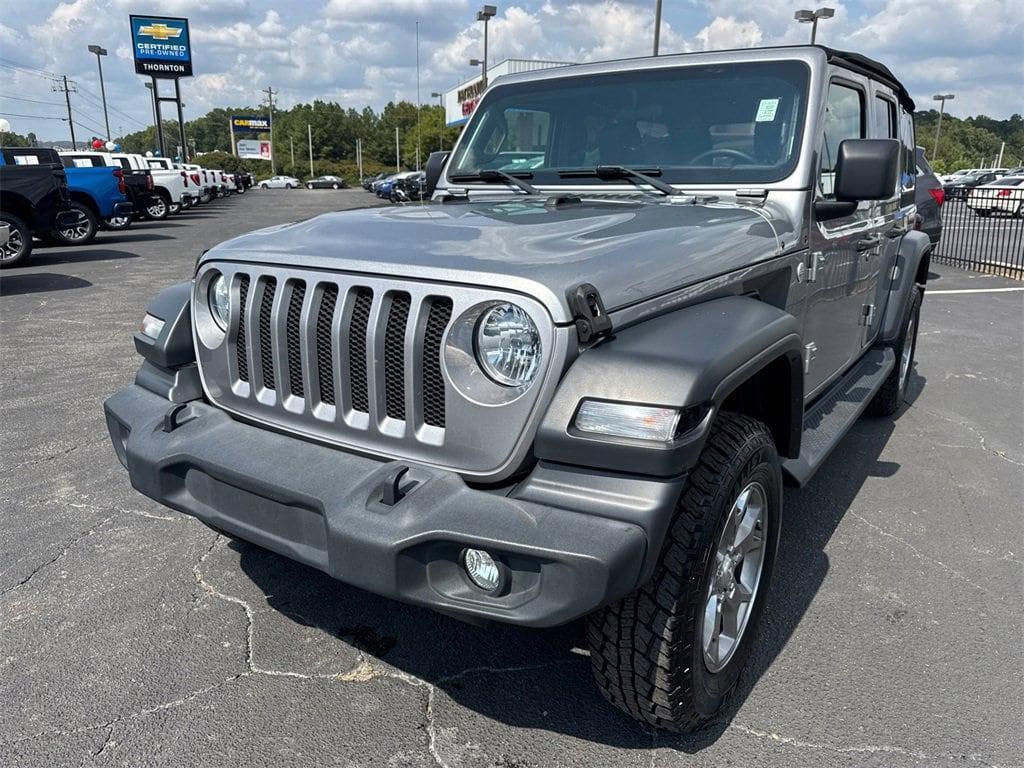 used 2020 Jeep Wrangler Unlimited car, priced at $22,996