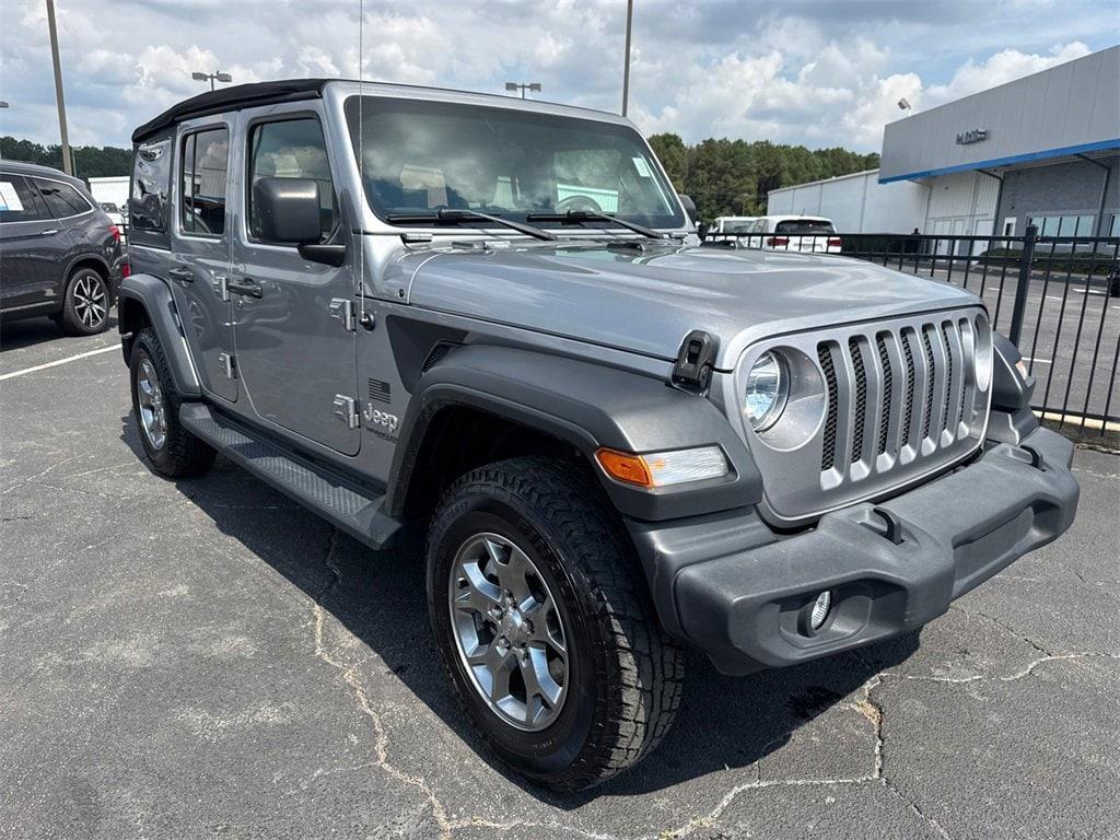 used 2020 Jeep Wrangler Unlimited car, priced at $22,996