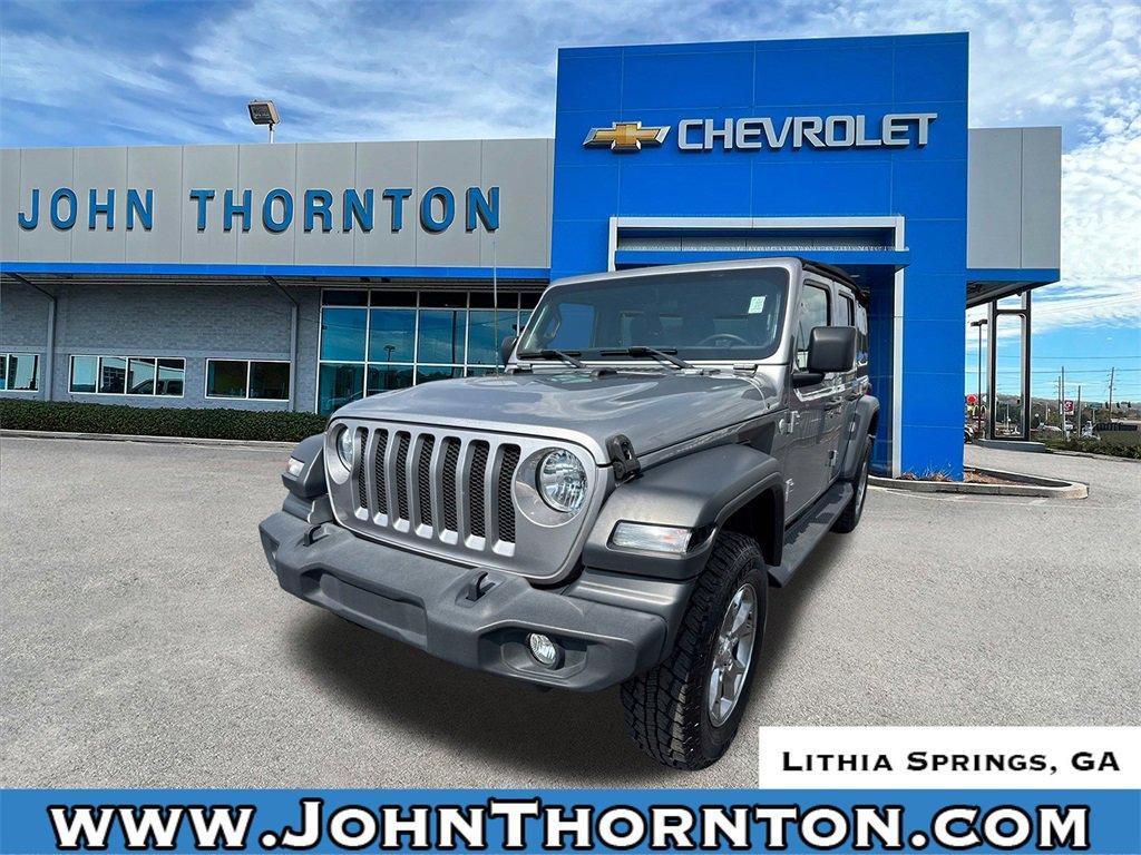 used 2020 Jeep Wrangler Unlimited car, priced at $22,996