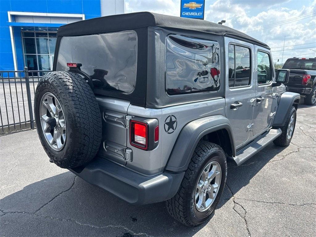 used 2020 Jeep Wrangler Unlimited car, priced at $22,996