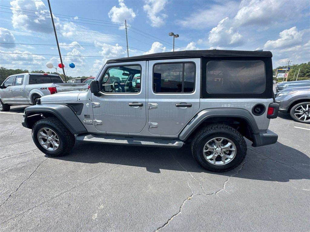 used 2020 Jeep Wrangler Unlimited car, priced at $22,996
