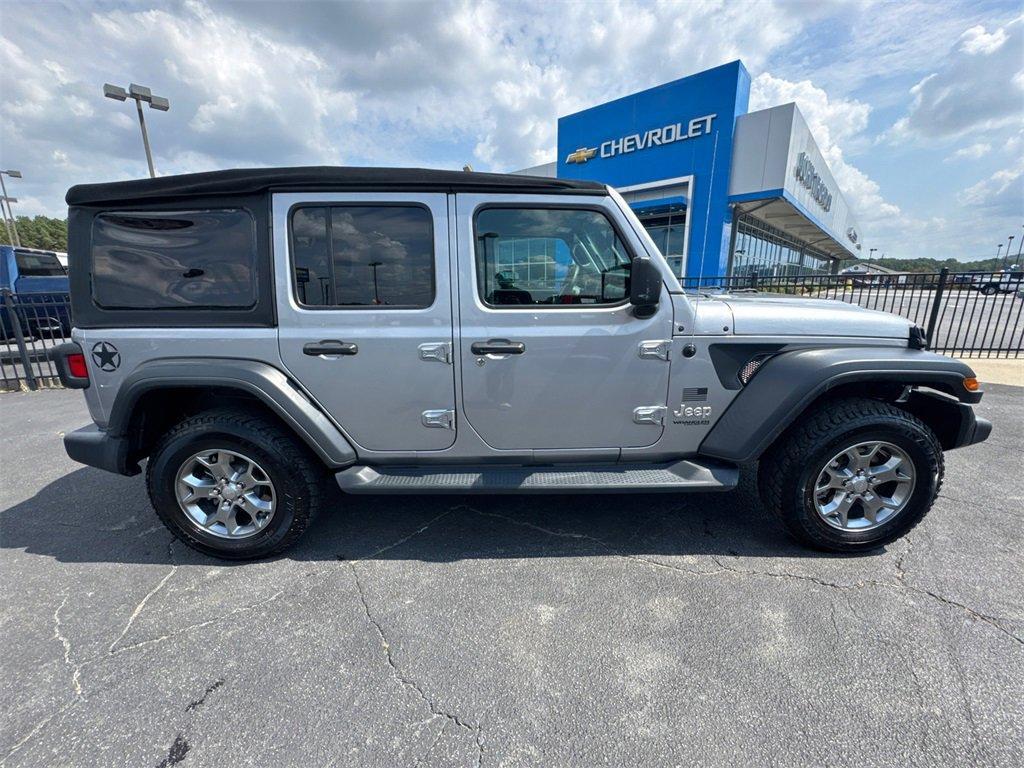 used 2020 Jeep Wrangler Unlimited car, priced at $22,996