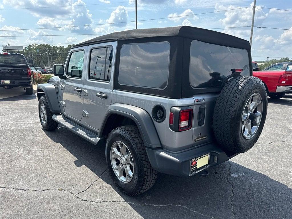 used 2020 Jeep Wrangler Unlimited car, priced at $22,996