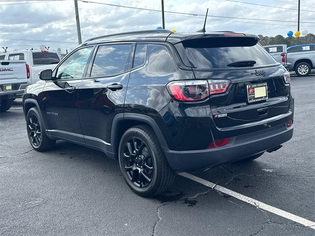 used 2022 Jeep Compass car, priced at $19,316