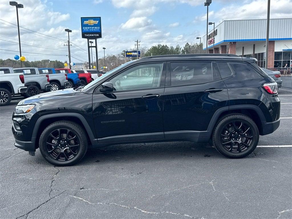 used 2022 Jeep Compass car, priced at $19,316